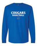 T-shirt à manches longues-Cougars Basketball