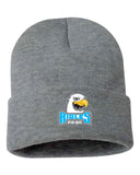 Pie-12-Aigles-Tuque à revers 12" Broderie