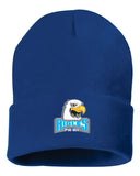 Pie-12-Aigles-Tuque à revers 12" Broderie