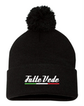 Fatte Vede Black <br/>Pom-Pom Tuque