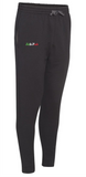 Fatte Vede Unisex <br/> Black Joggers